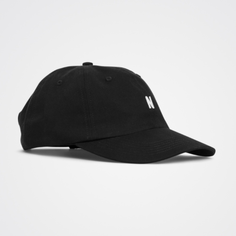 Norse Projects, Twill Sports Cap, NWT, Black